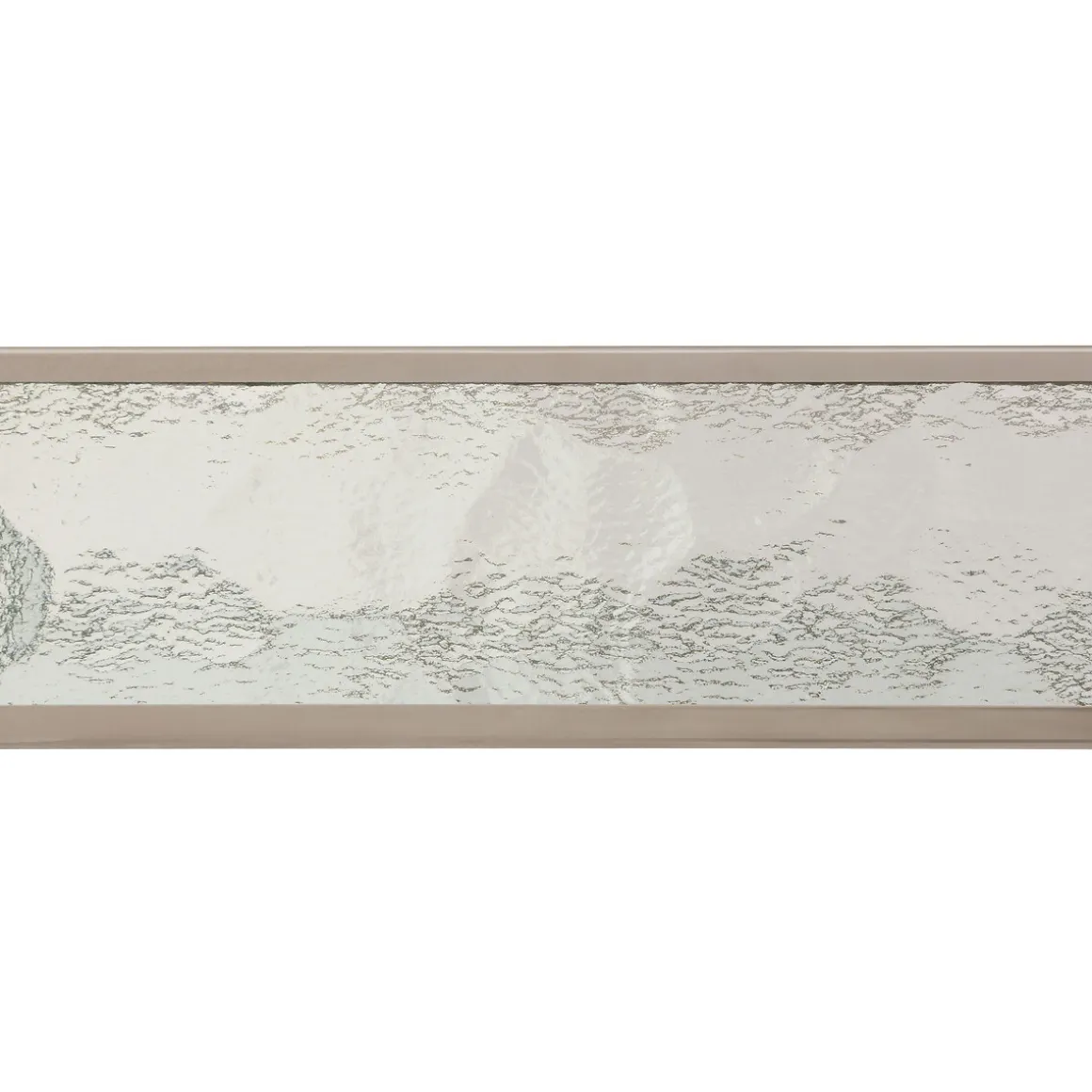 2 plateaux effet miroir "Ania"