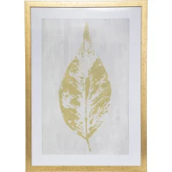 Affiche encadrée "Feuille"