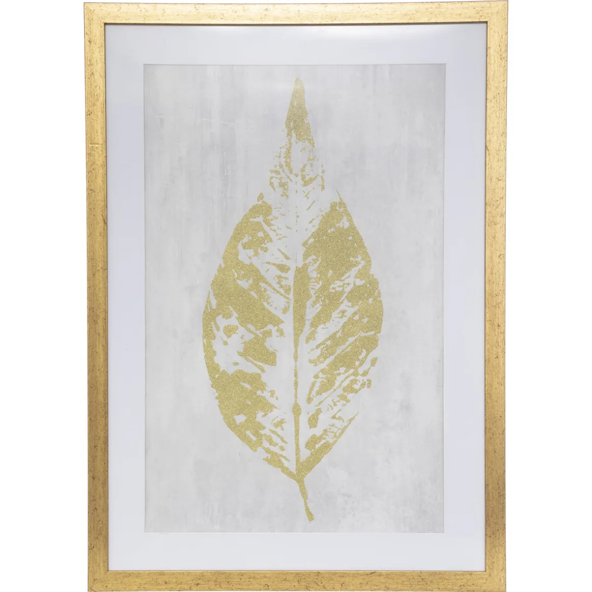 Affiche encadrée "Feuille"