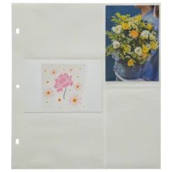 Album photo spirales en tissu