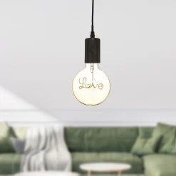 Ampoule LED mot "Love"