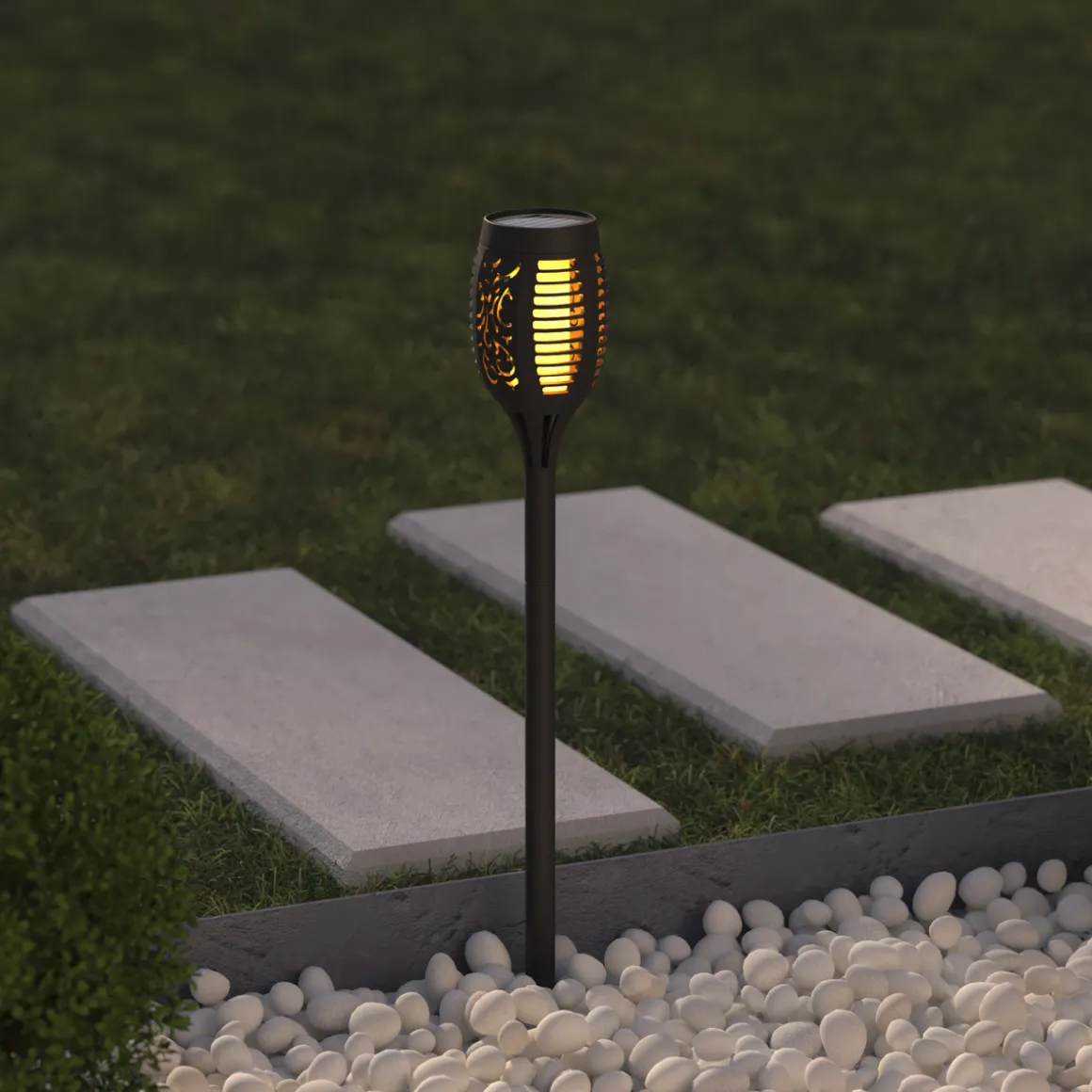 Balise d'extérieur solaire "Lita"