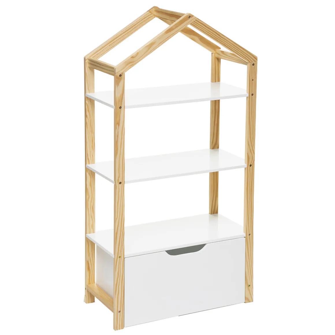 Bibliothèque enfant "Maison"