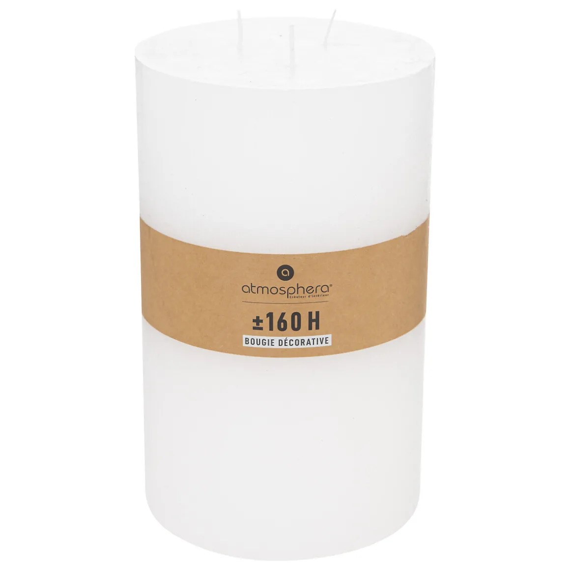 Bougie rustique 3 mèches "Olia"