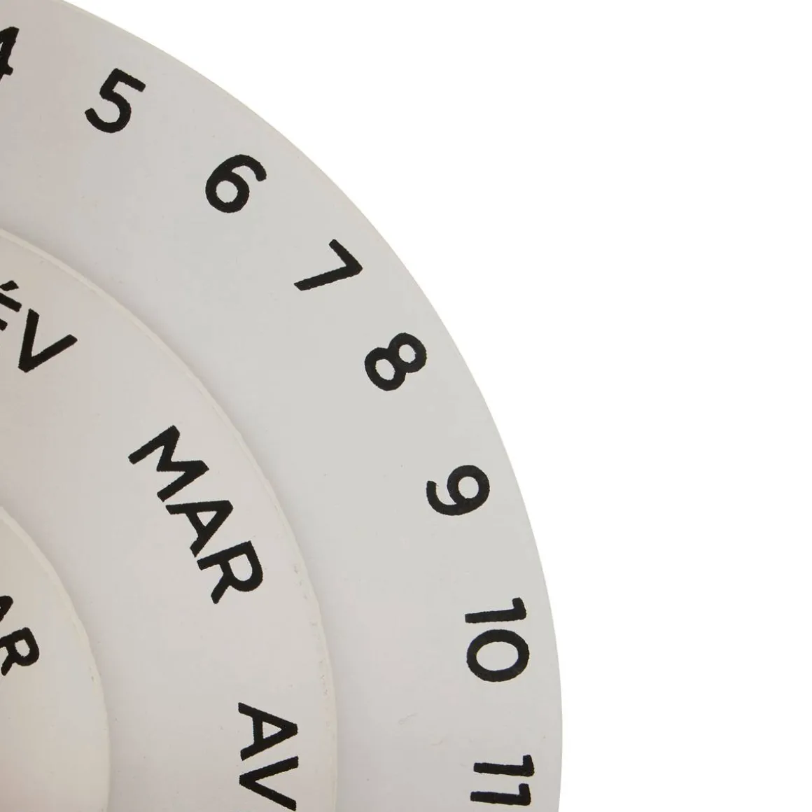 Calendrier décoratif "Flow"