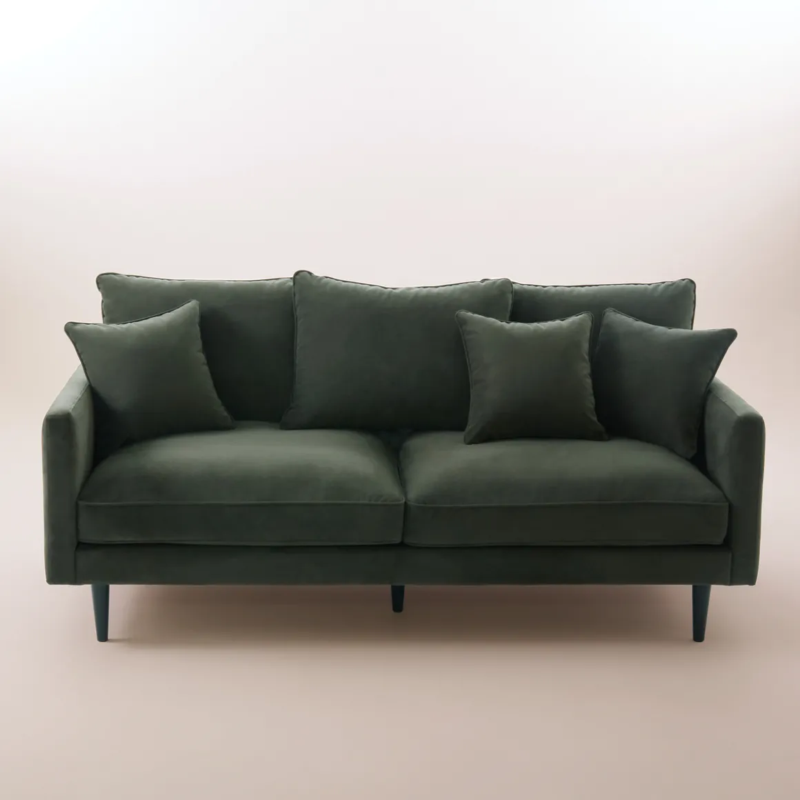 Canapé velours "Candice"