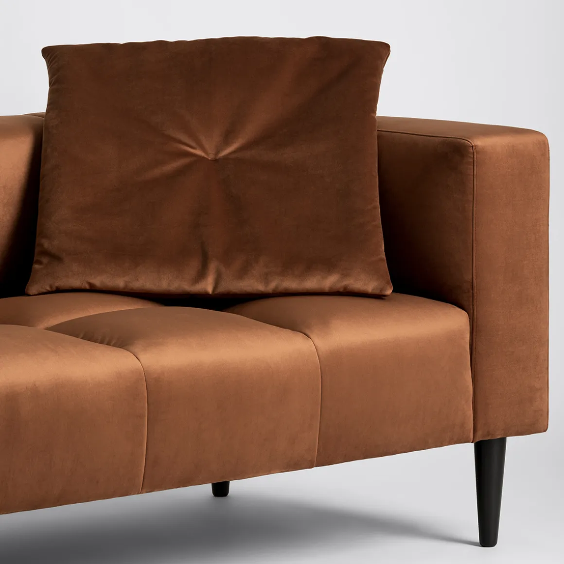 Canapé velours "Indra"