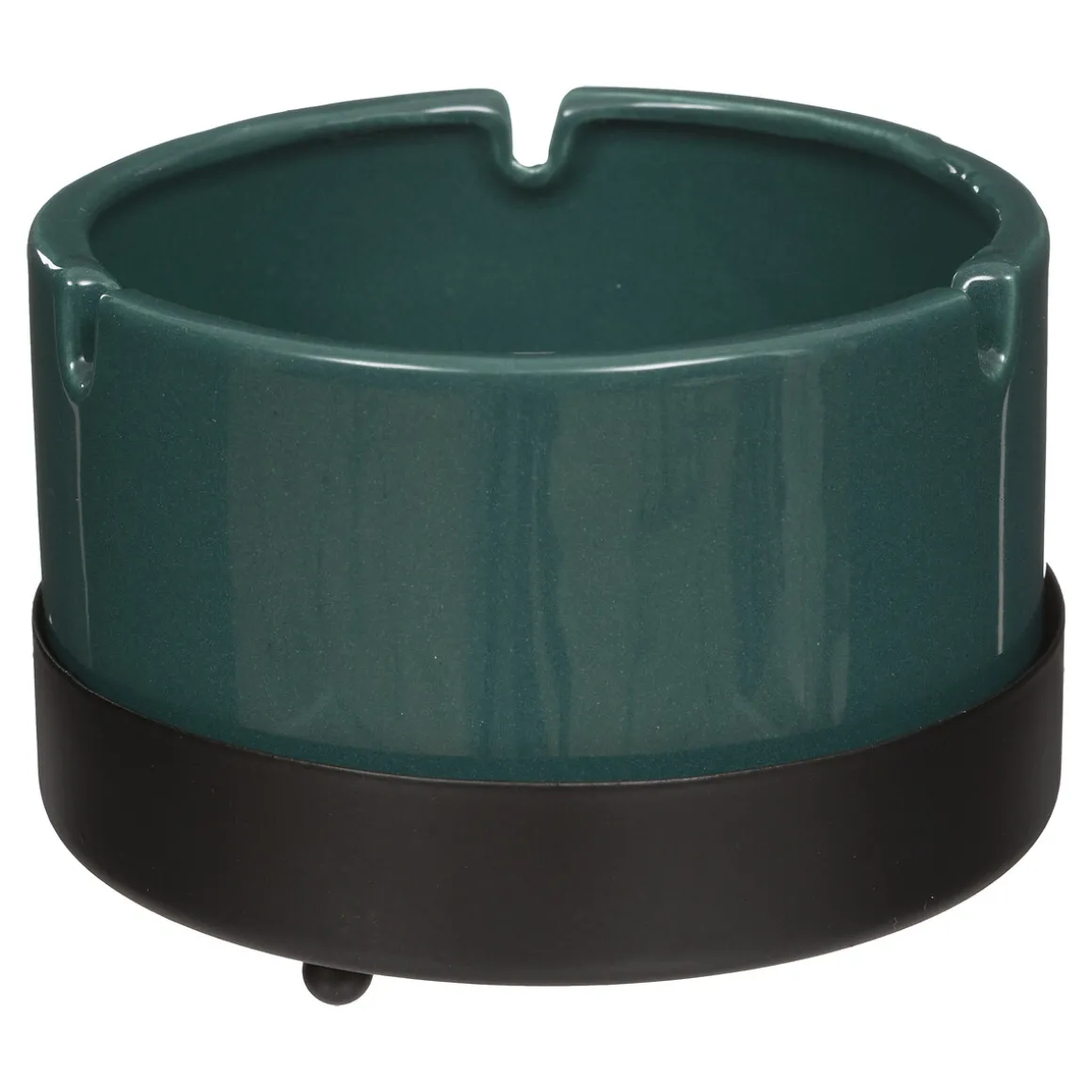 Cendrier "Bota"métal, céramique