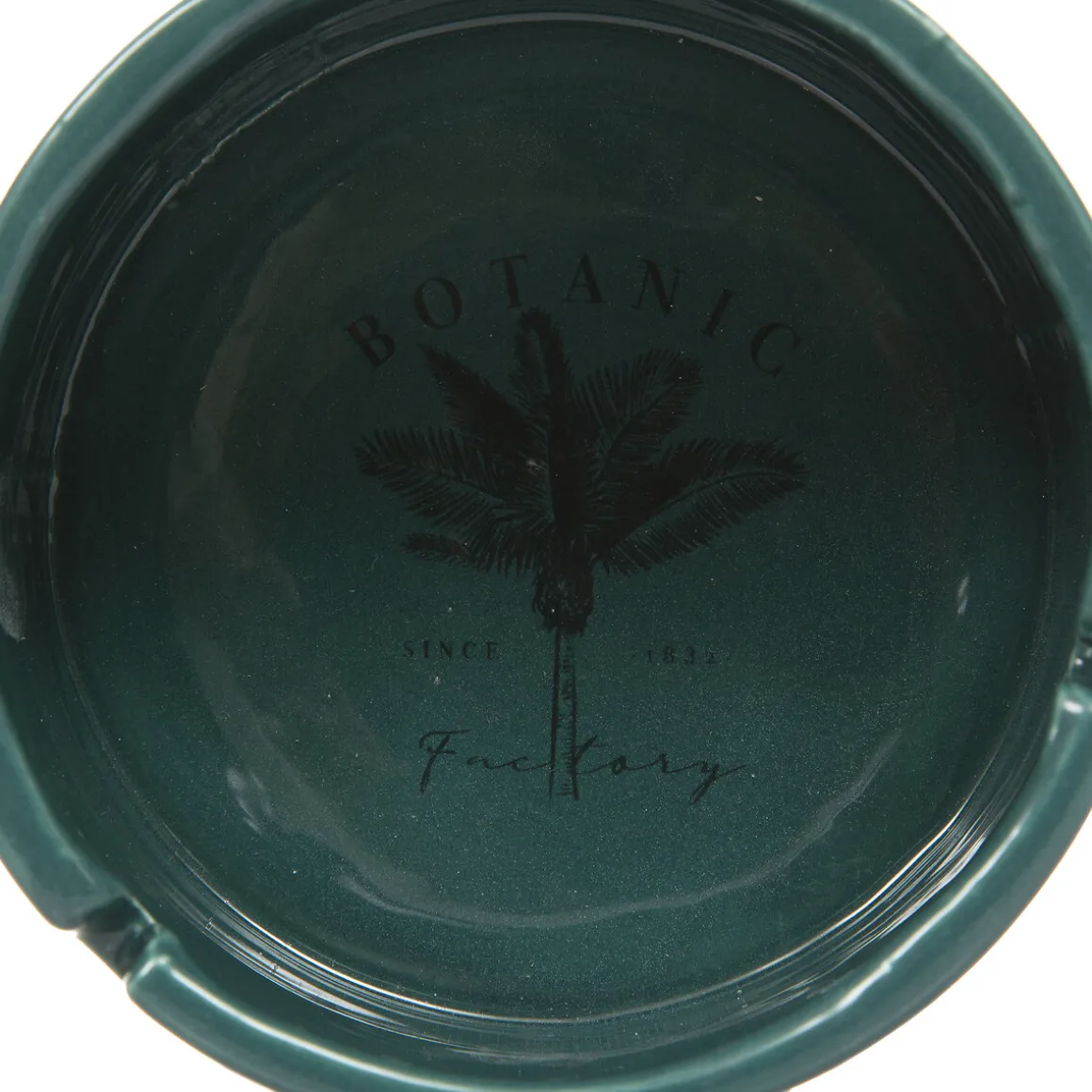 Cendrier "Bota"métal, céramique