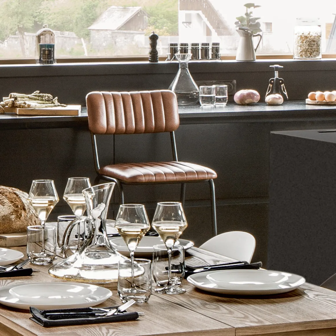 Chaise de bar "Dario"