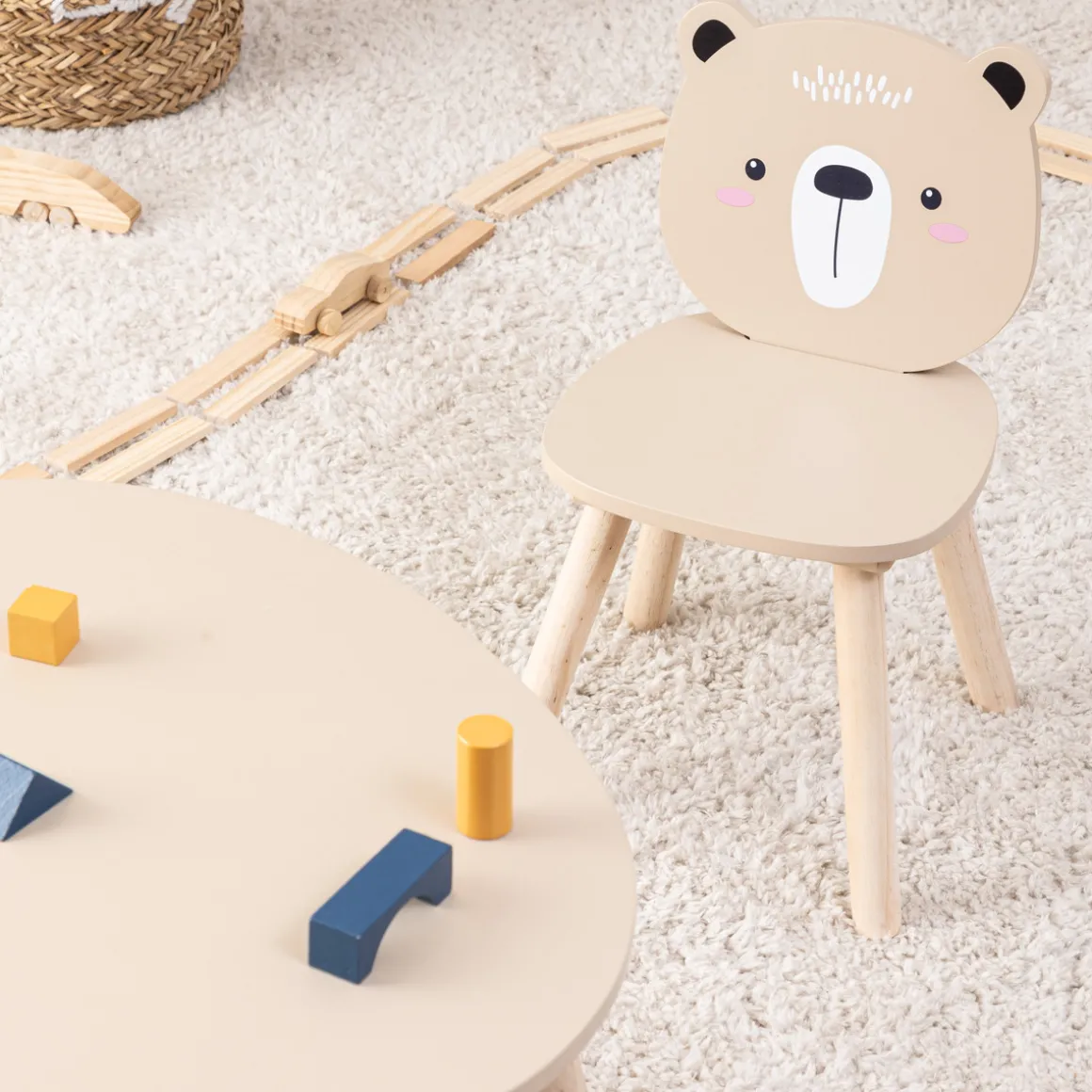 Chaise enfant ourson "Douceur"