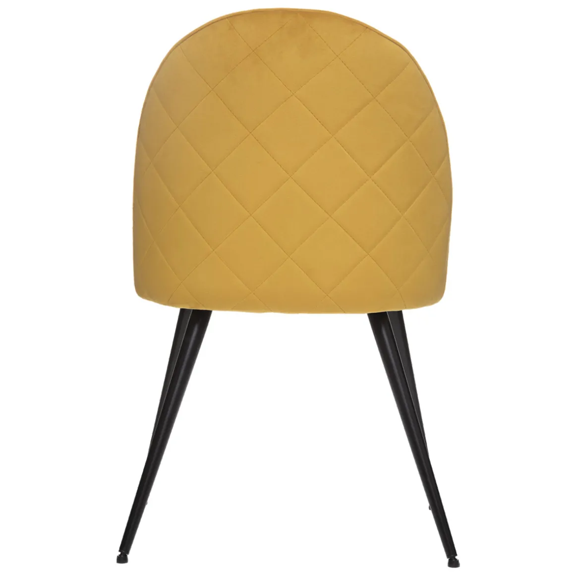 Chaise "Slano", pieds métal noir