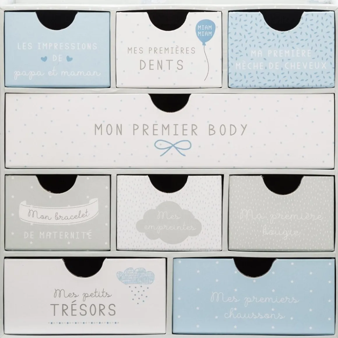 Coffret cadeau de naissance "Royaume des souvenirs"