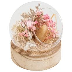 Composition boule fleurs séchées