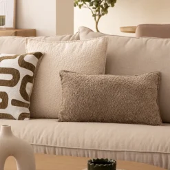 Coussin bouclette "Soana"