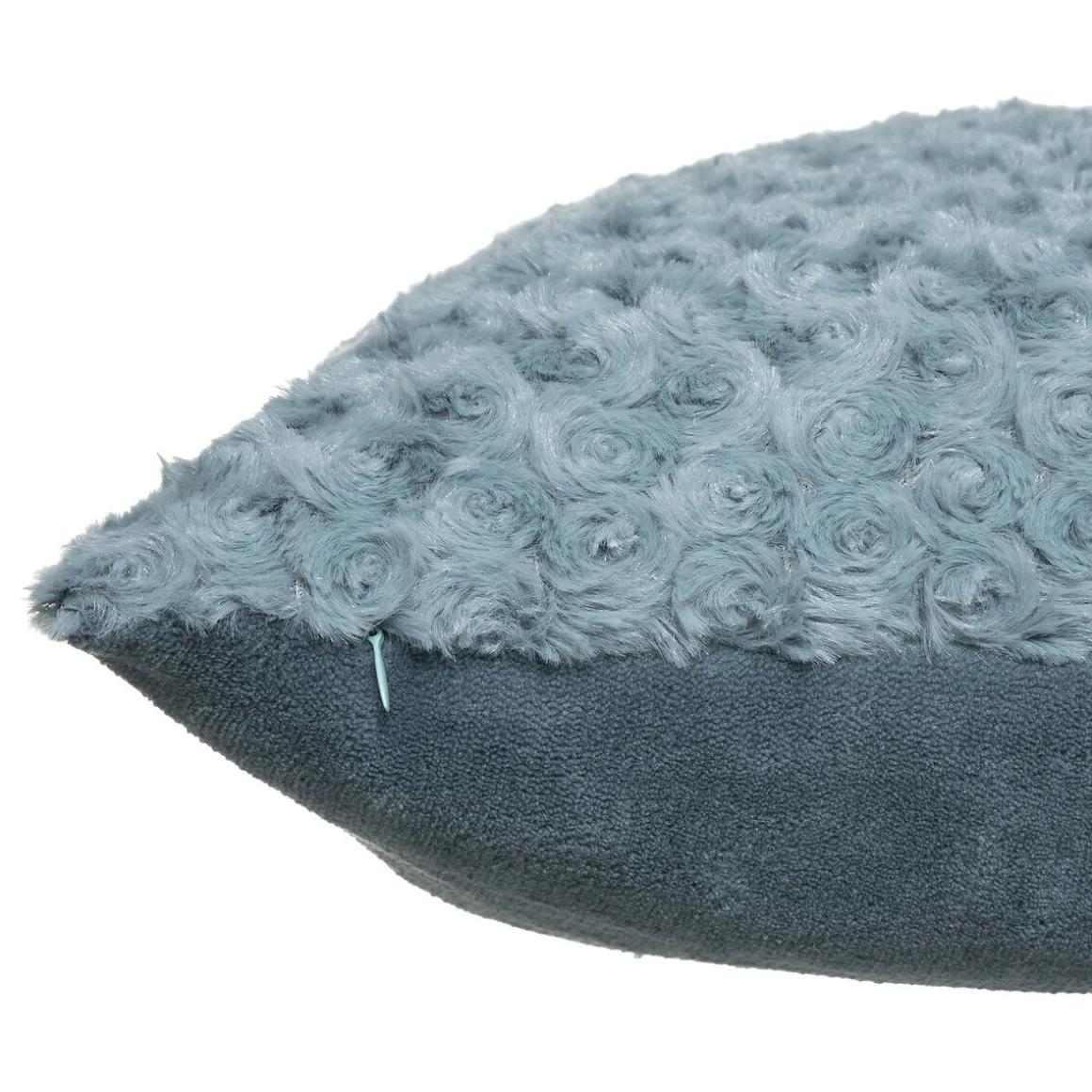 Coussin fourrure bouclé