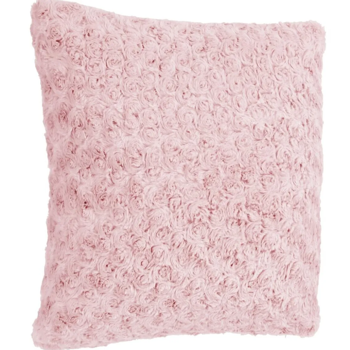 Coussin fourrure bouclé