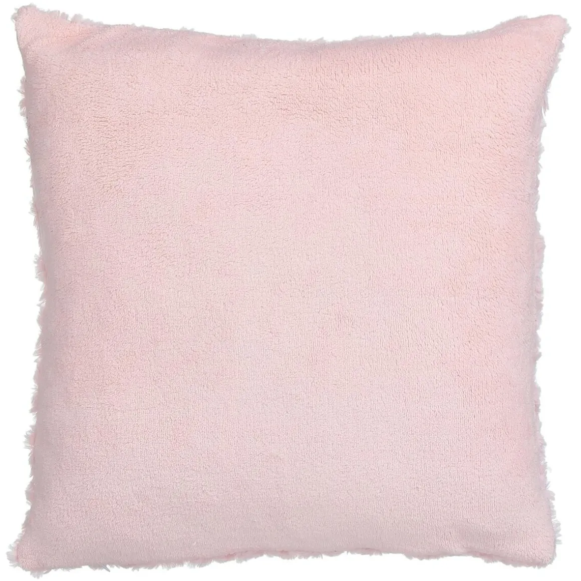 Coussin fourrure bouclé