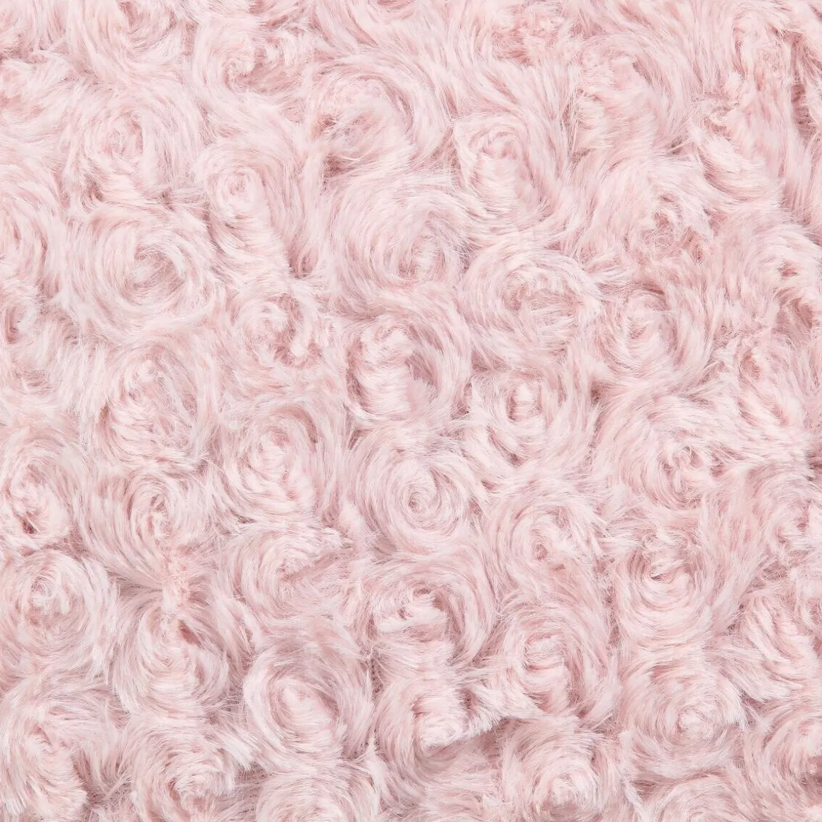 Coussin fourrure bouclé