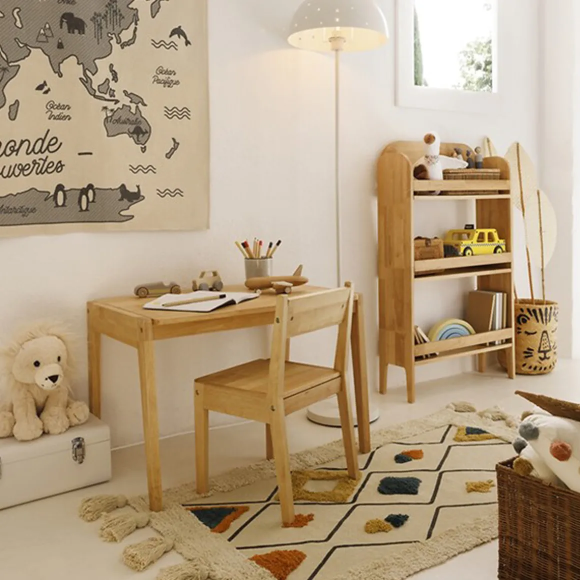 Ensemble table + chaise enfant "Robin"
