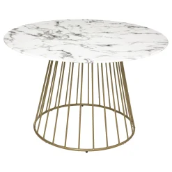 Ensemble table à manger "Rayo" + 4 chaises "Roka"