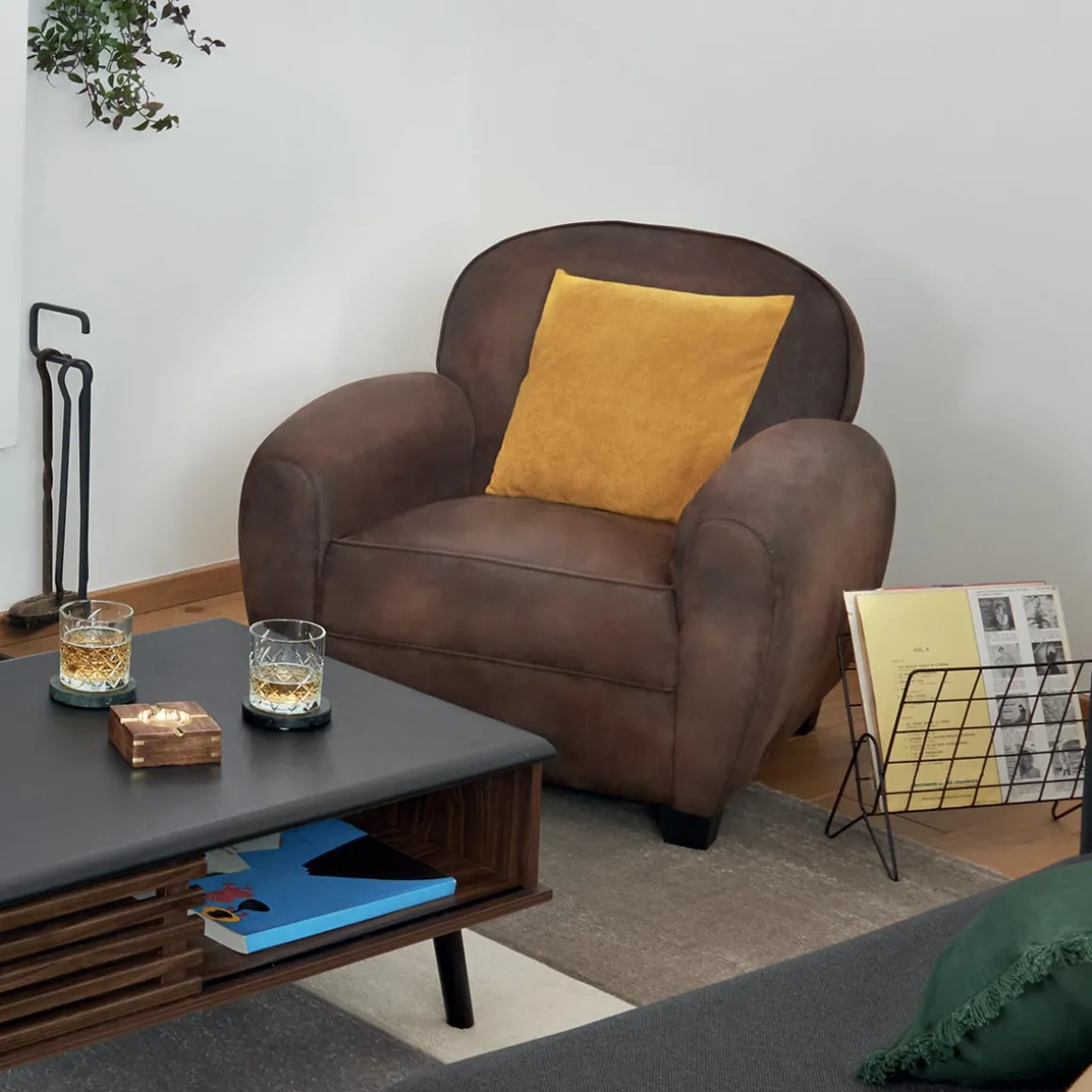 Fauteuil club "Stanis"