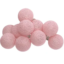 Guirlande LED 10 boules, pile