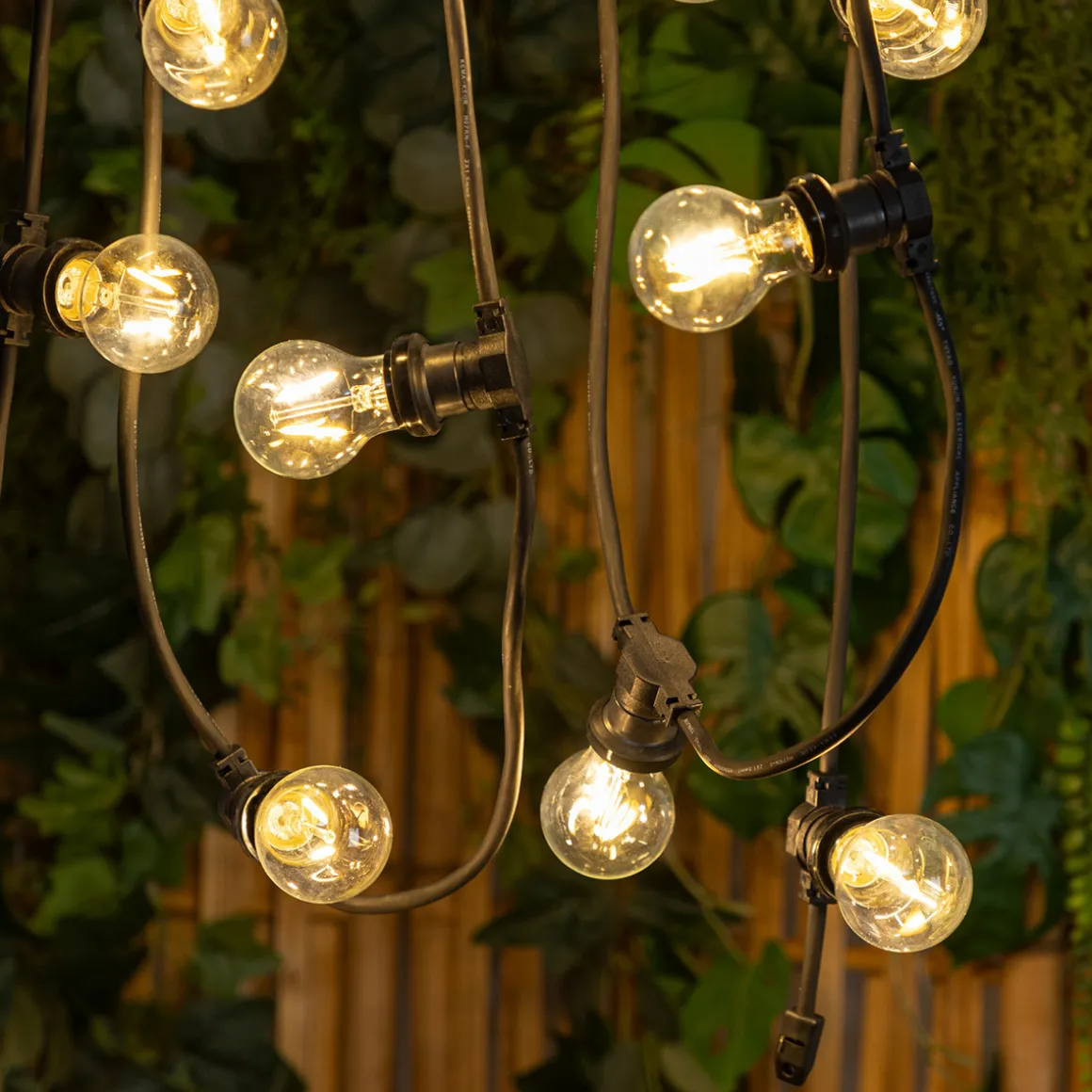 Guirlande LED outdoor, secteur