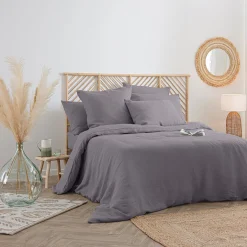 Housse de couette "Linah", lin lavé
