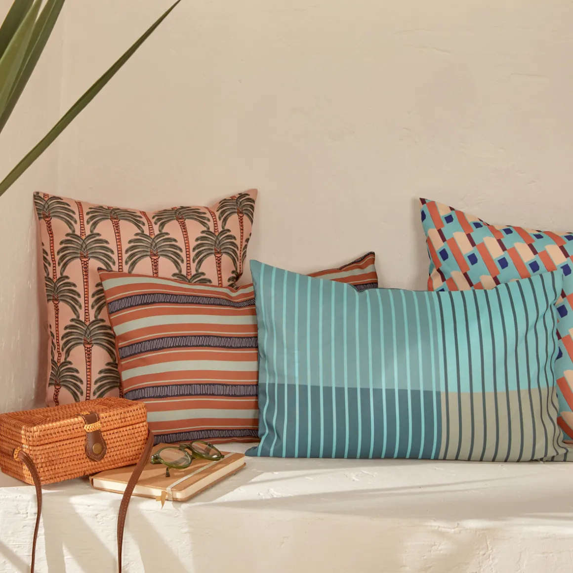 Housse de coussin d'extérieur "Eryn"