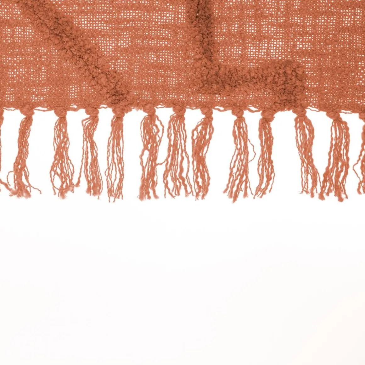 Jeté de lit "Inca", coton tufté