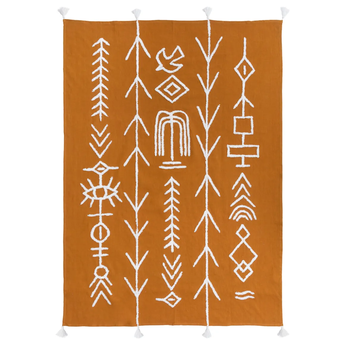 Jeté de lit "Widdy", coton