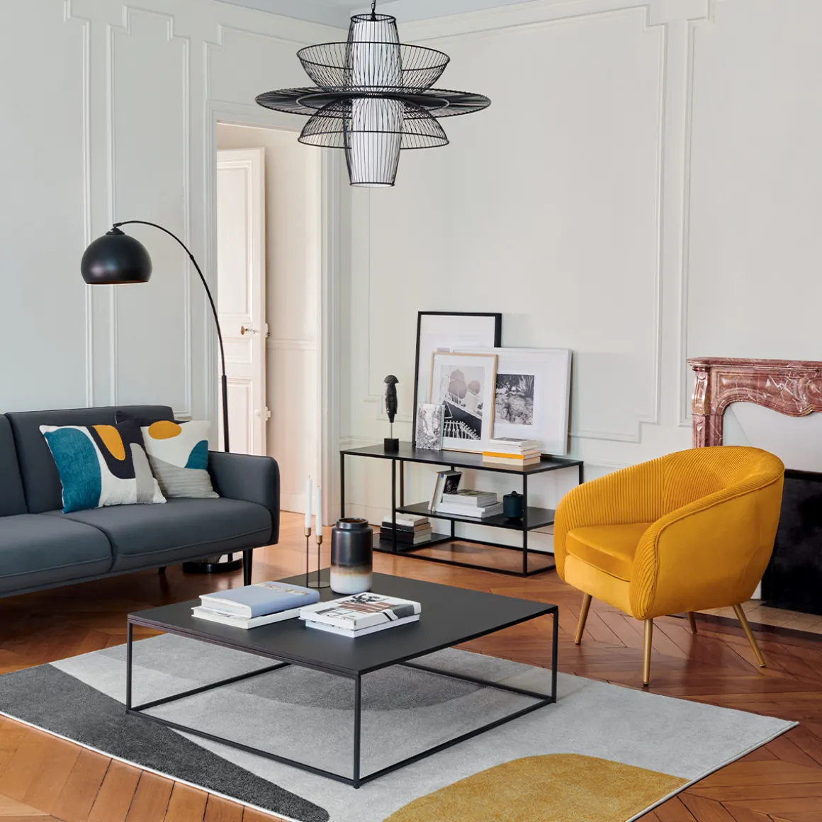 Lampadaire arc "Hyto"