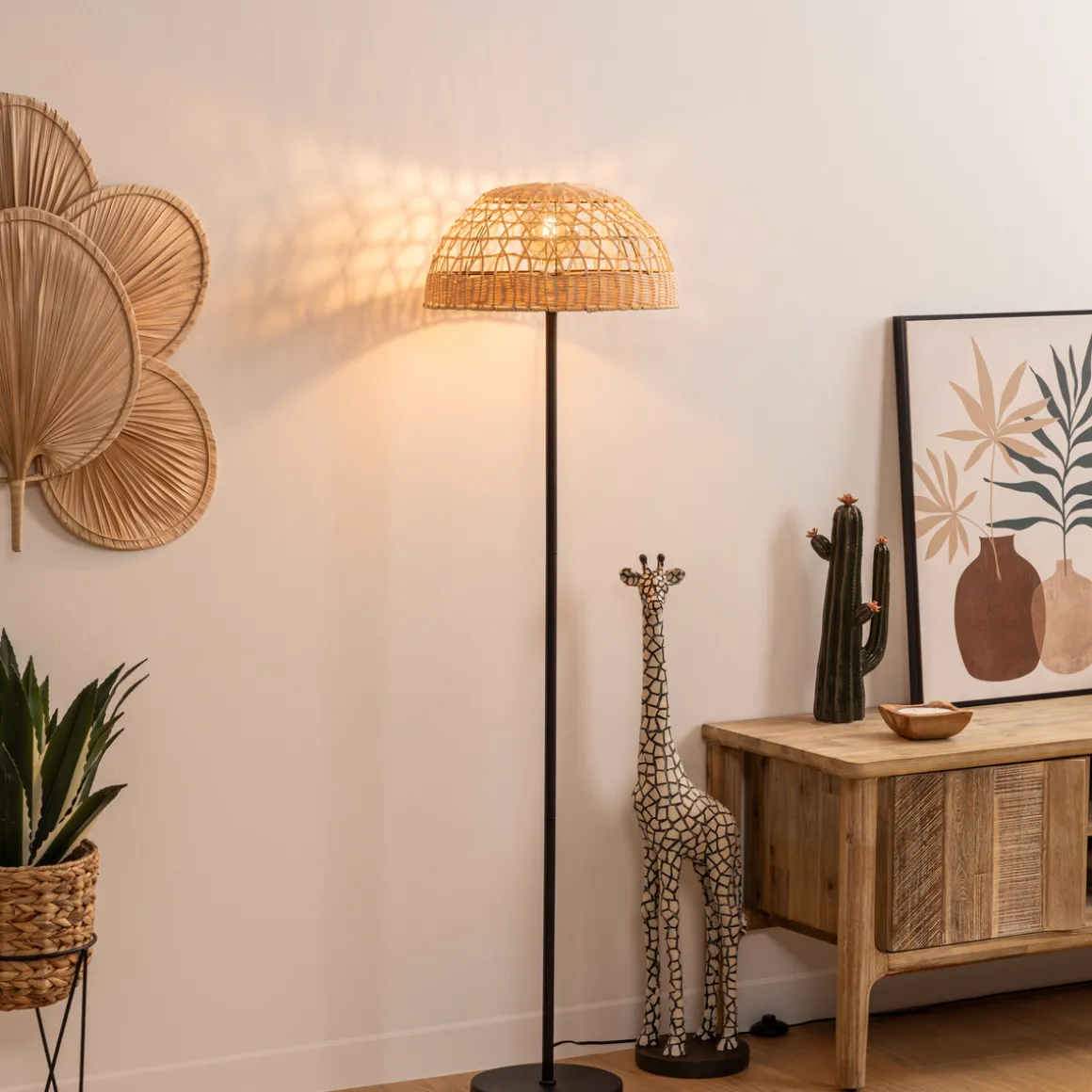 Lampadaire droit "Rory"