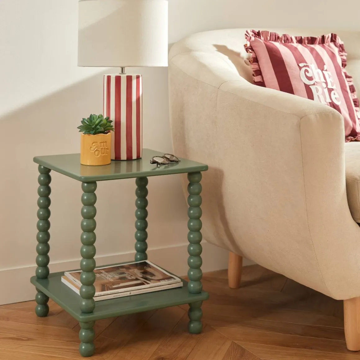 Lampe à poser champignon Secteur "Frida"