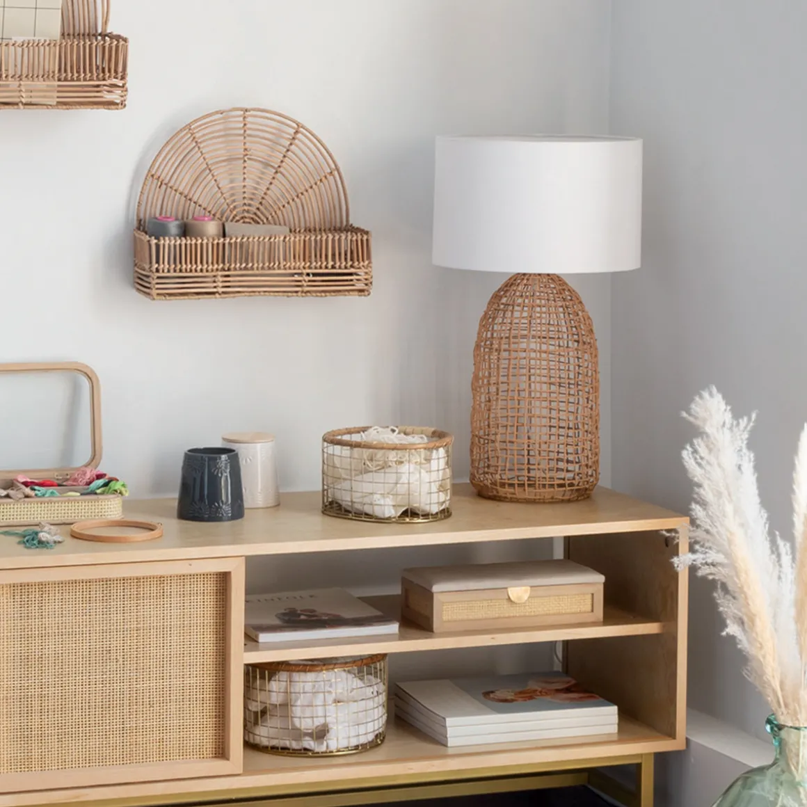 Lampe cylindre "Karla"