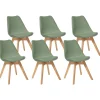 Lot de 6 chaises "Baya"