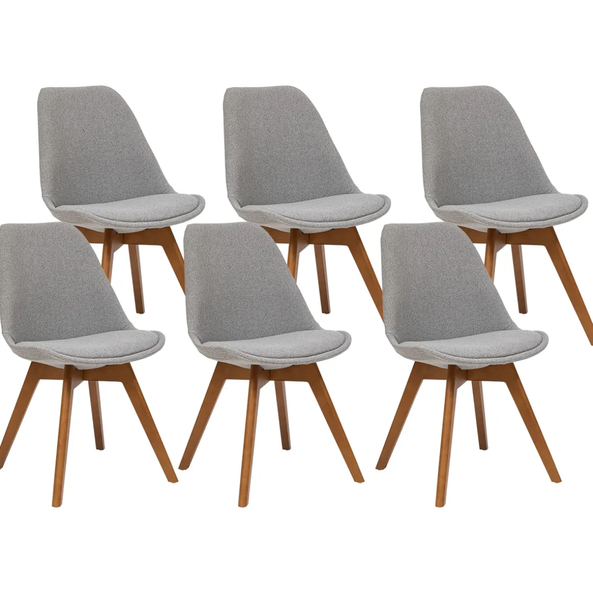 Lot de 6 chaises "Baya"