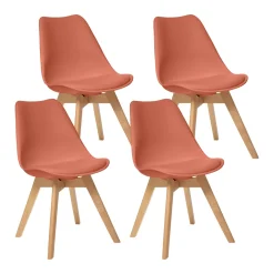 Lot de 4 chaises "Baya"