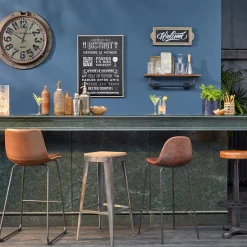 Lot de 2 chaises de bar 