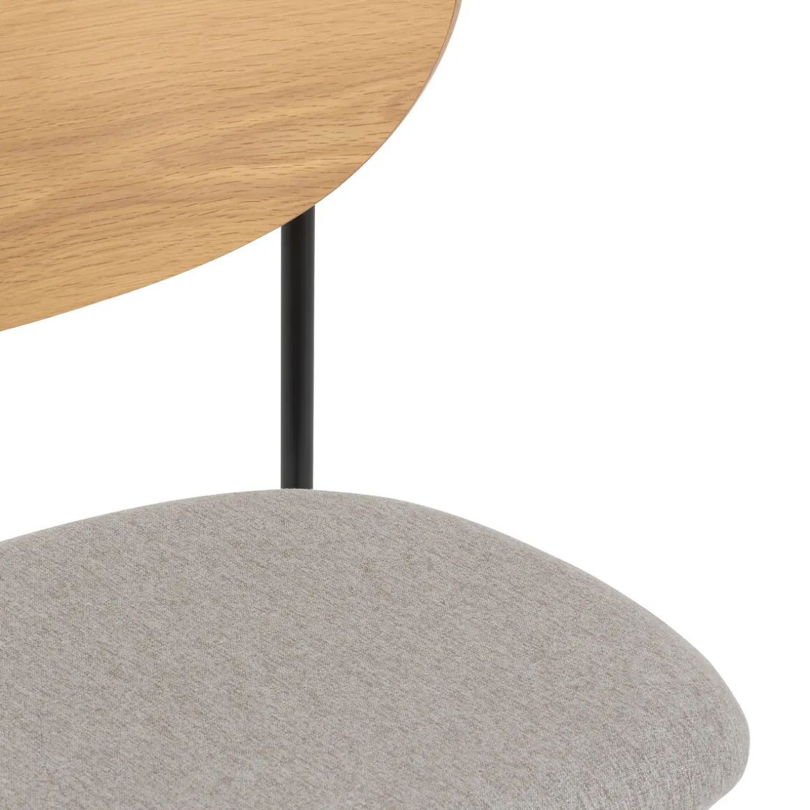 Lot de 2 chaises de bureau "Jaisa"