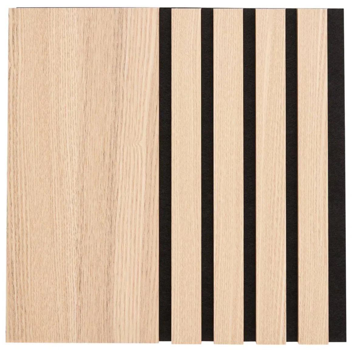 Lot de 3 panneaux décoratifs tasseaux bois Colva