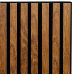 Lot de 2 panneaux décoratifs tasseaux bois Colva