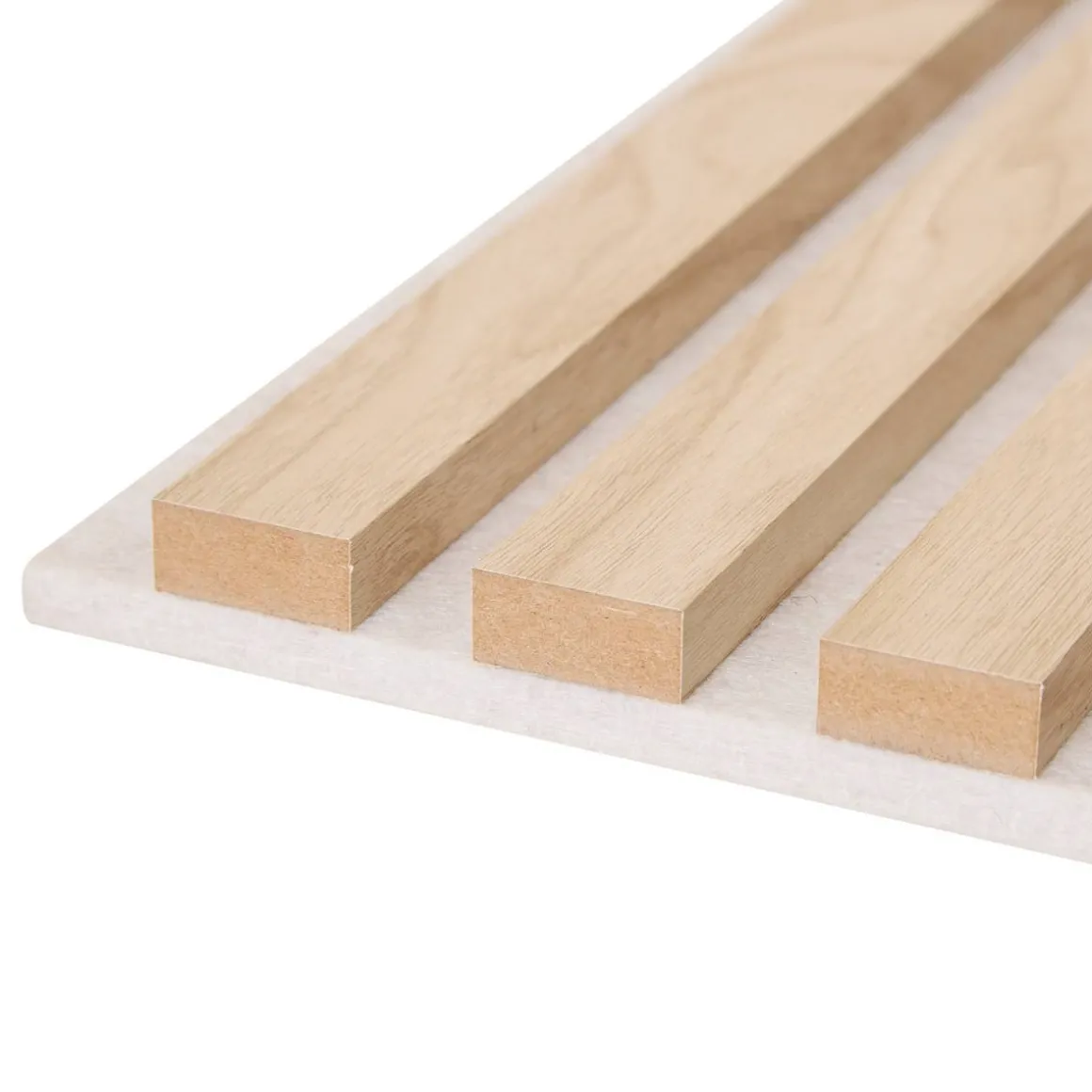 Lot de 3 panneaux décoratifs tasseaux bois Colva