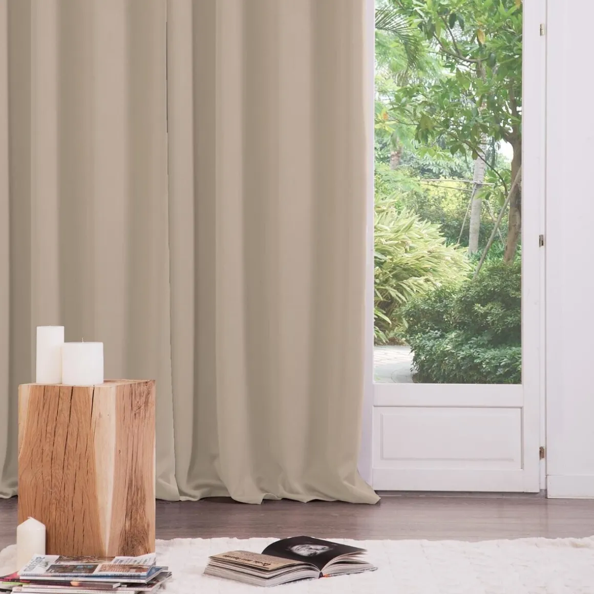 Lot de 2 rideaux occultants "Odelie"