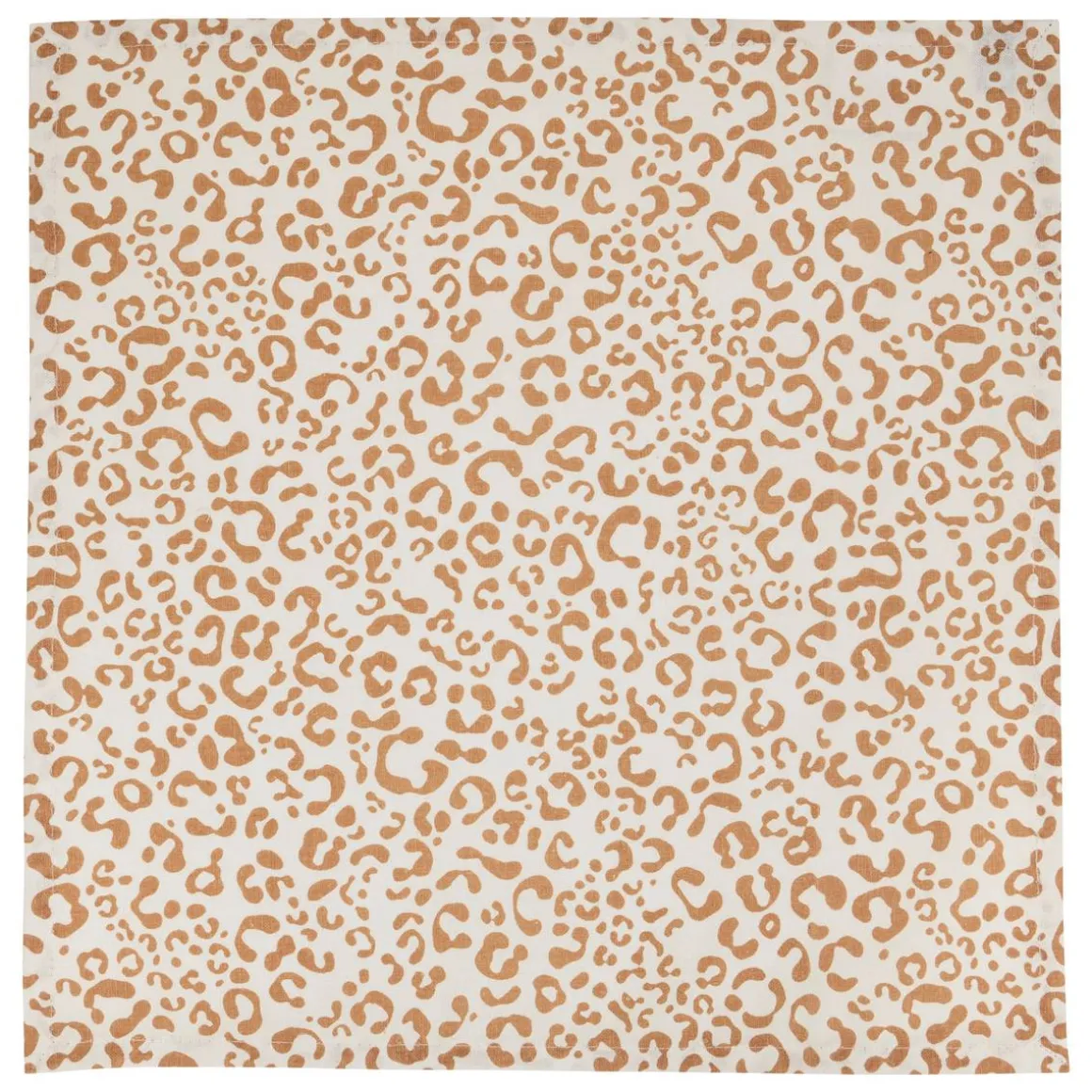 Lot de 4 serviettes de table "Leopadi"