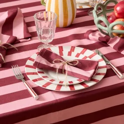 Lot de 4 serviettes de table "Cherry"