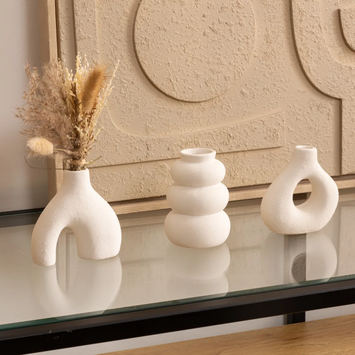 Lot de 3 soliflores "Iora"