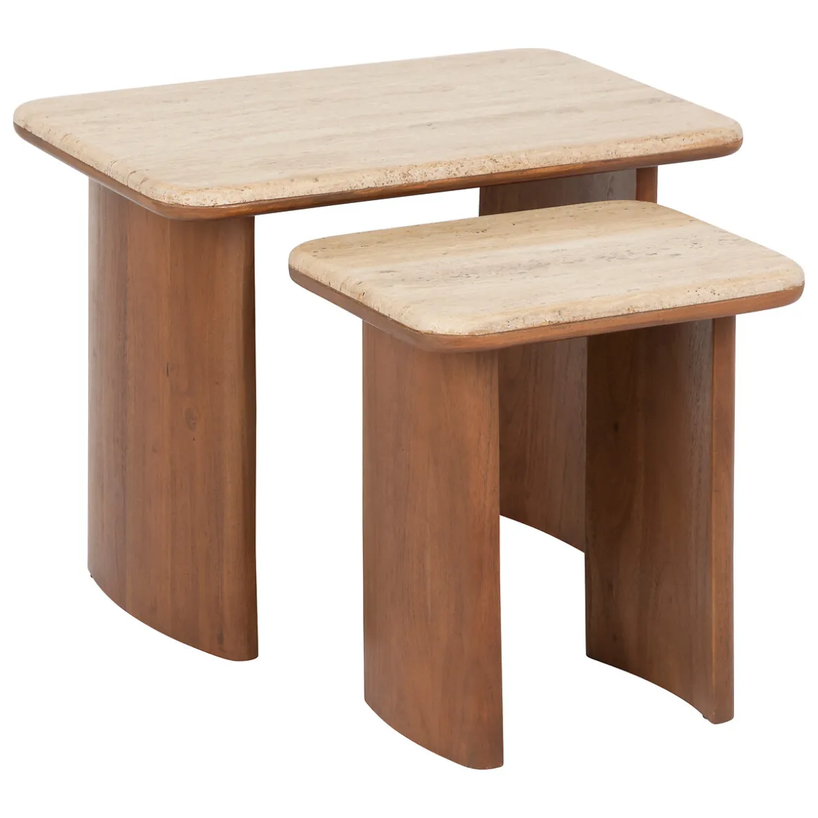Lot de 2 tables basses "Jivan"