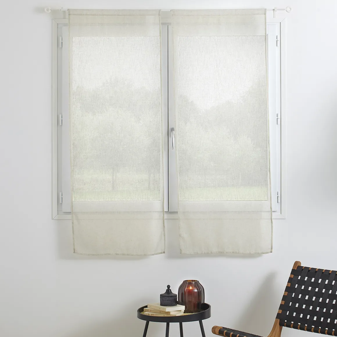 Lot de 2 voilages "Fred"